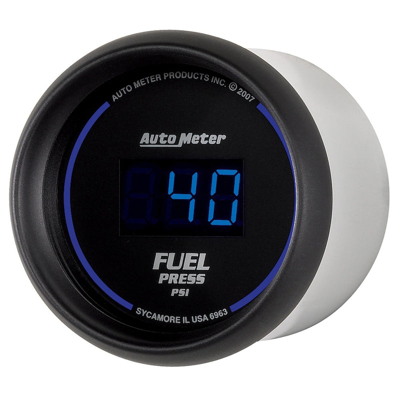Cobalt Digital Fuel Pressure Gauge Auto Meter 6963