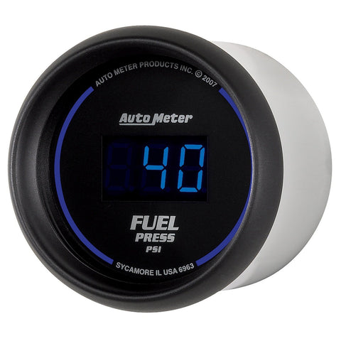 Cobalt Digital Fuel Pressure Gauge Auto Meter 6963