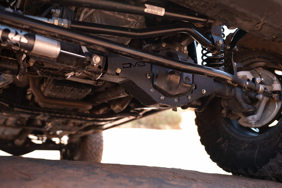Front Differential Skid Plate DV8 Offroad for 2018-2022 Wrangler JL & 2020-2022 Gladiator JT | Fits Dana 44 Axle | Pumpkin Housing Protection | 100% Bolt on Installation | SPJL-11