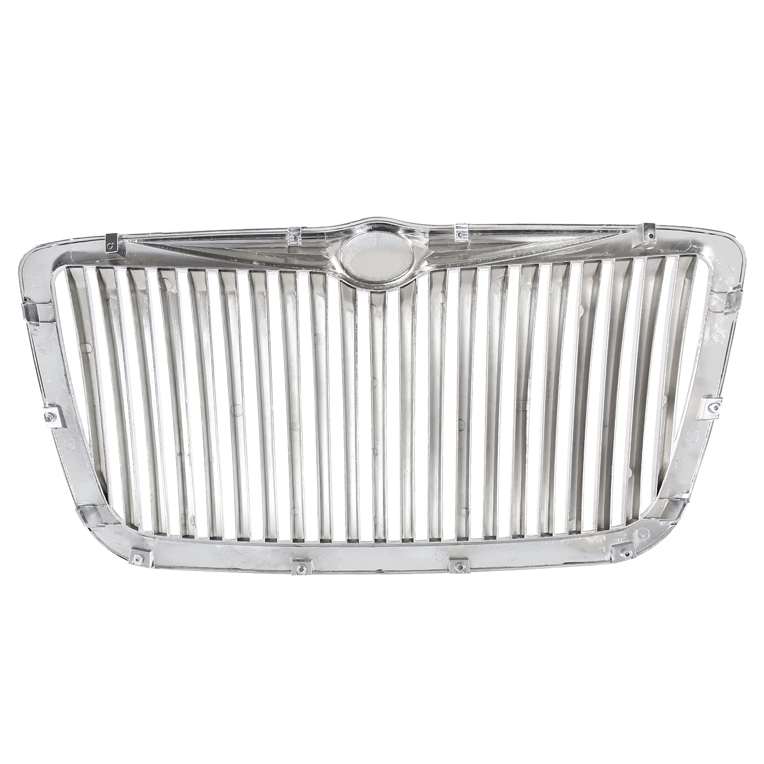 Vertical Grill Spec-D Tuning Front Grille Compatible with 2005-2010 Chrysler 300 300C