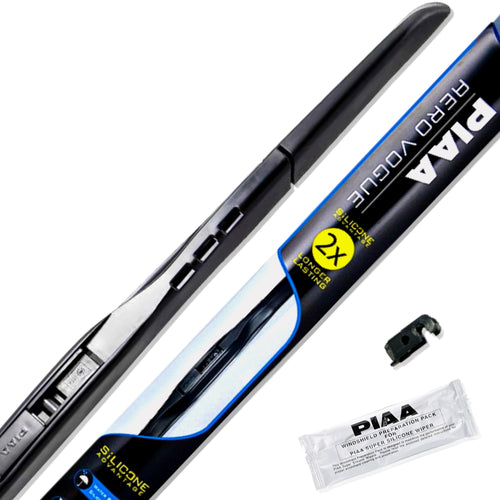 Aero Vogue Silicone Wiper Blade PIAA - 24" 600mm (Pack of 1)