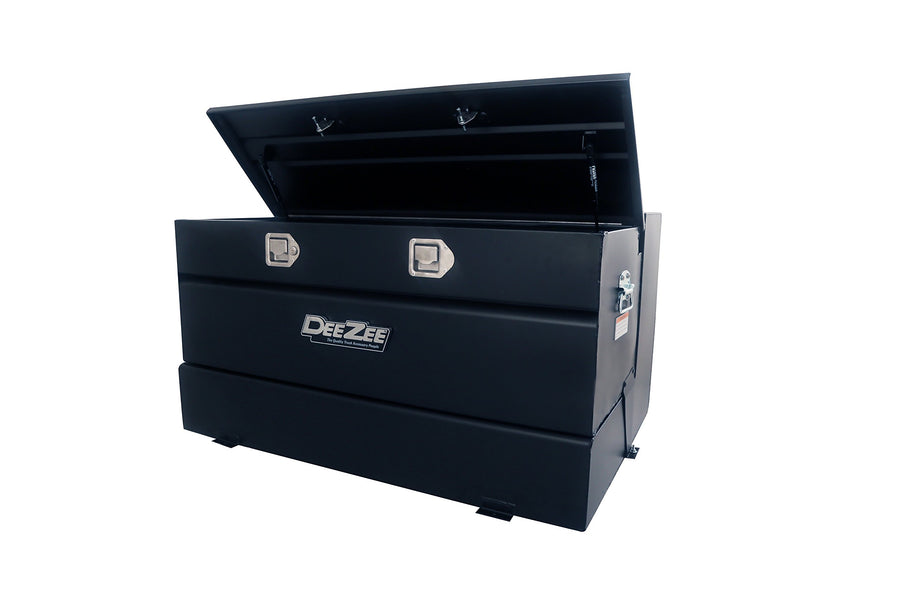Black Steel Combo Transfer Tank & Tool Box Dee Zee DZ92647SB (92 gallon)