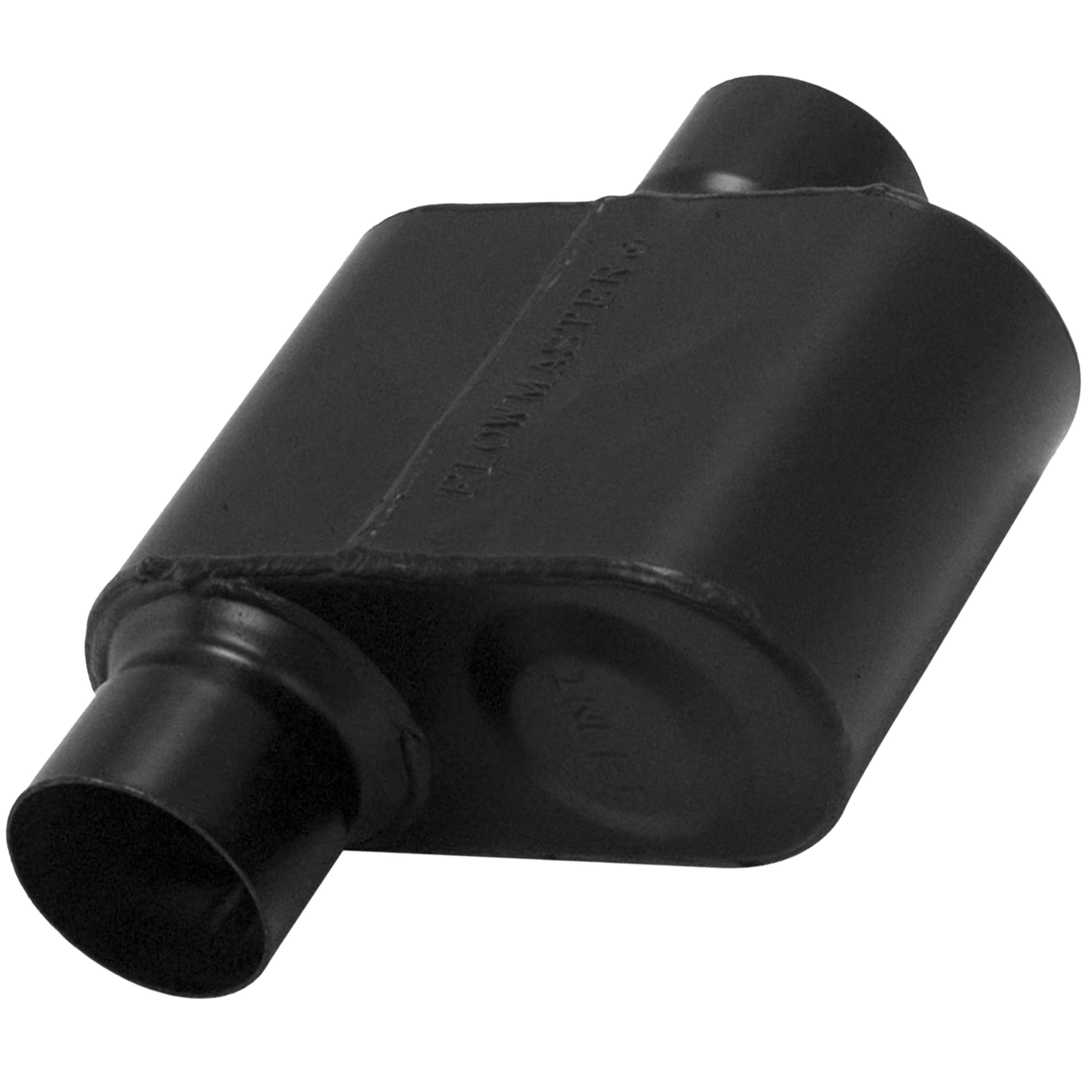 Flowmaster Super 10 Series Muffler Chambered – 3.00” Offset In / 3.00” Center Out – Race-Inspired Sound – 409 Stainless Steel – Ideal for Muscle Cars, LS Swaps, Drag Cars & Off-Road Build (843016)