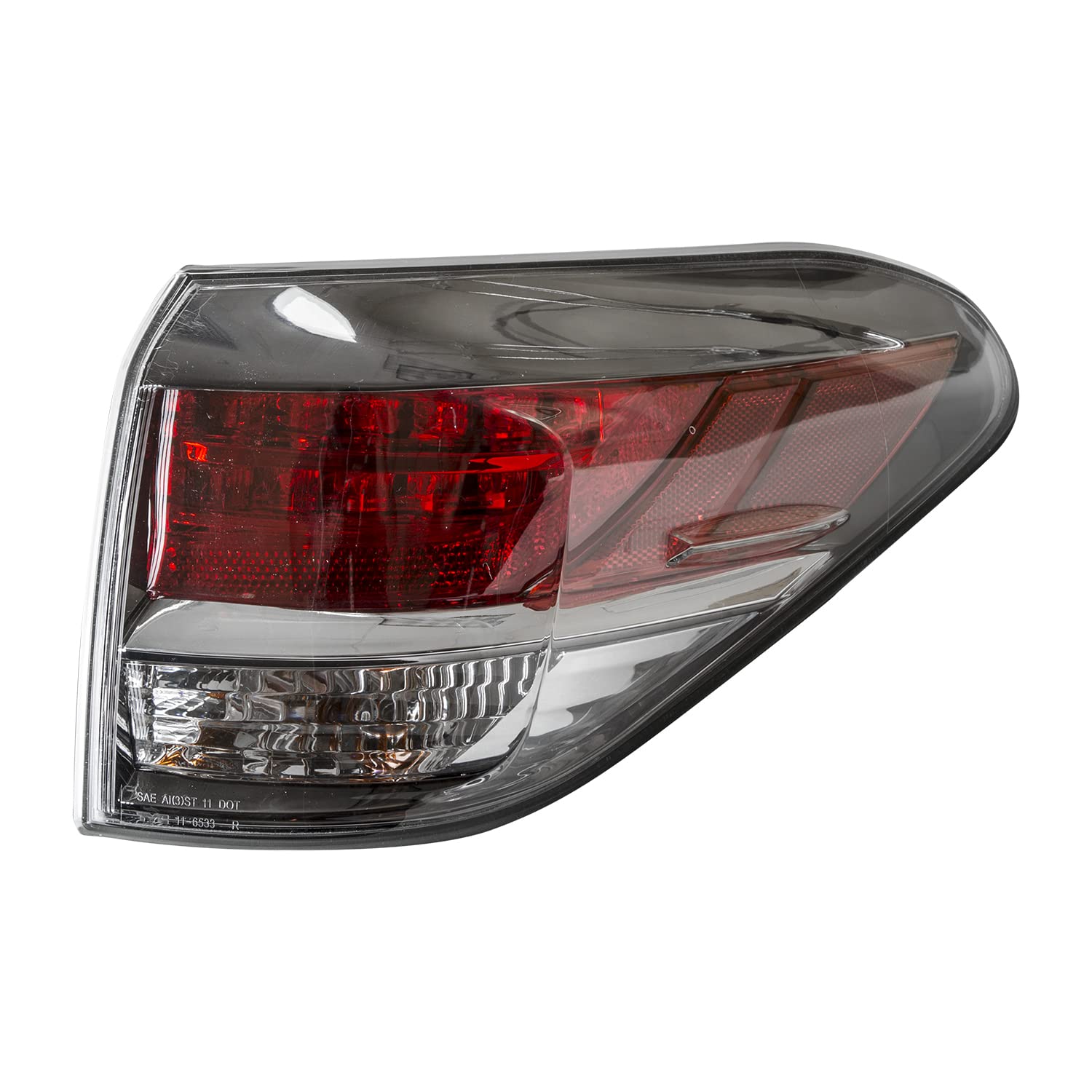 Right TYC Tail Light Assembly Compatible with 2013-2015 Lexus RX350