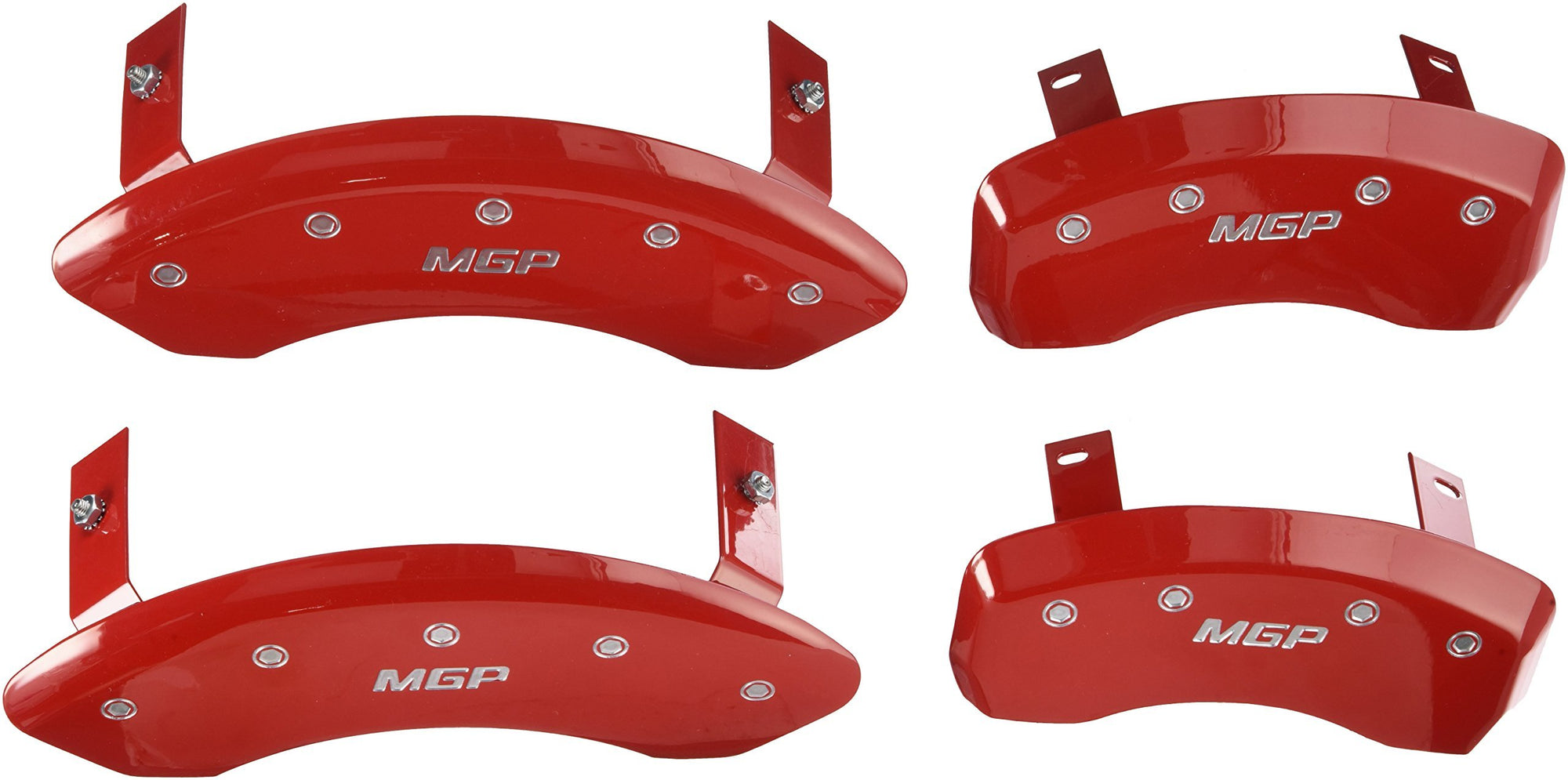 Acura Caliper Covers MGP Caliper Covers 39019Smgprd: Red, Mgp, 4 Pack