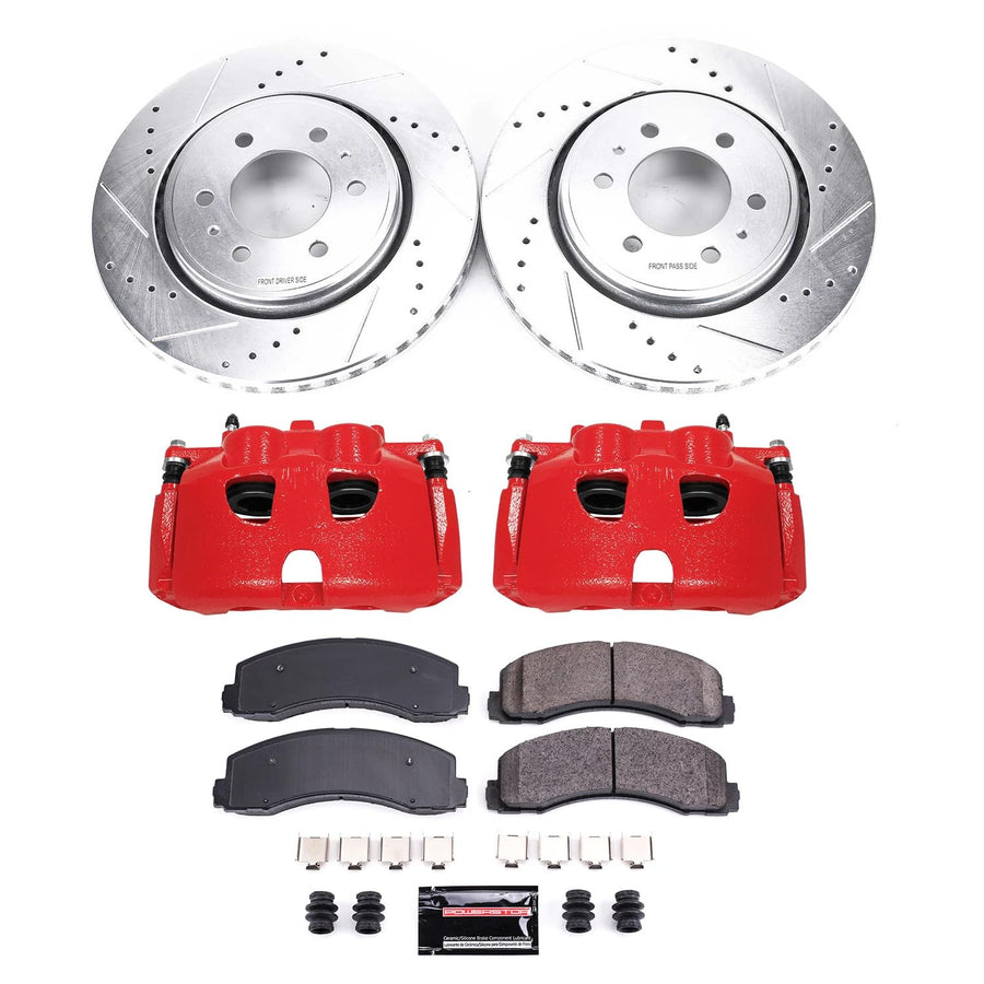 Power Stop Z23 Evolution Sport Brake Kit with Calipers For MX-5 Miata Mazda 2006-2015 [Model Specific]