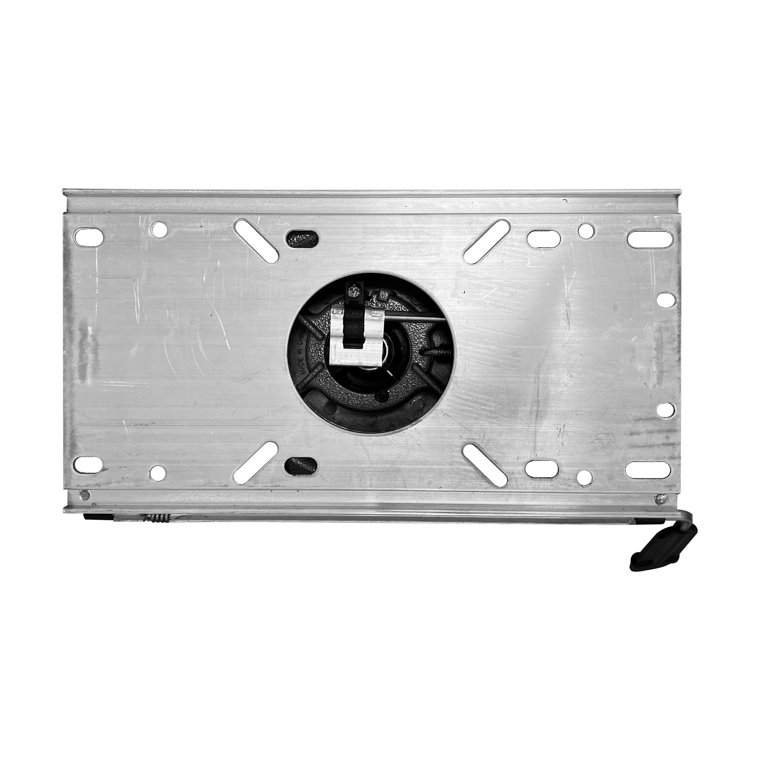 8WP144 Wise Standard Mainstay Air Power Pedestal with Locking Swivel and Slide, Silver