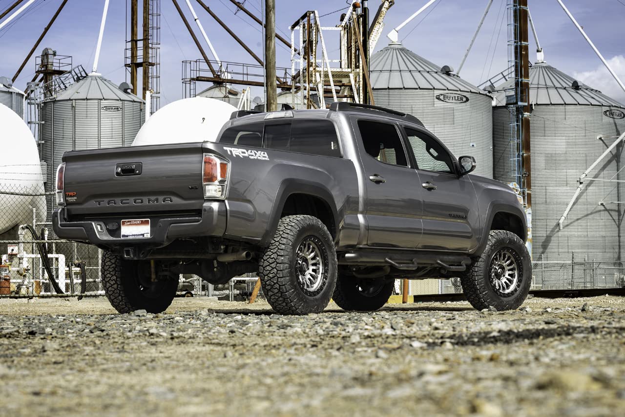 FUEL OFF-ROAD FC857 20X9 RINCON 8X170 5.79 20mm MATTE GUNMETAL WITH BLACK LIP - FC857AB20908720