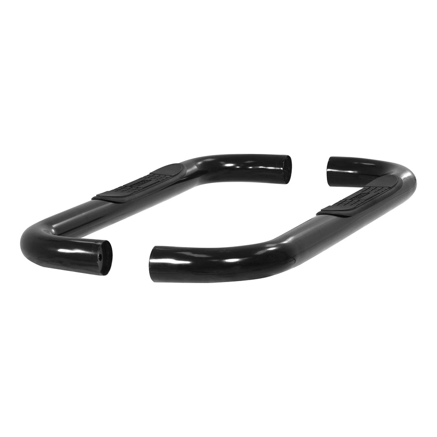 3-Inch Round Black Steel ARIES Nerf Bars, No-Drill, Fits Select Ford F-150