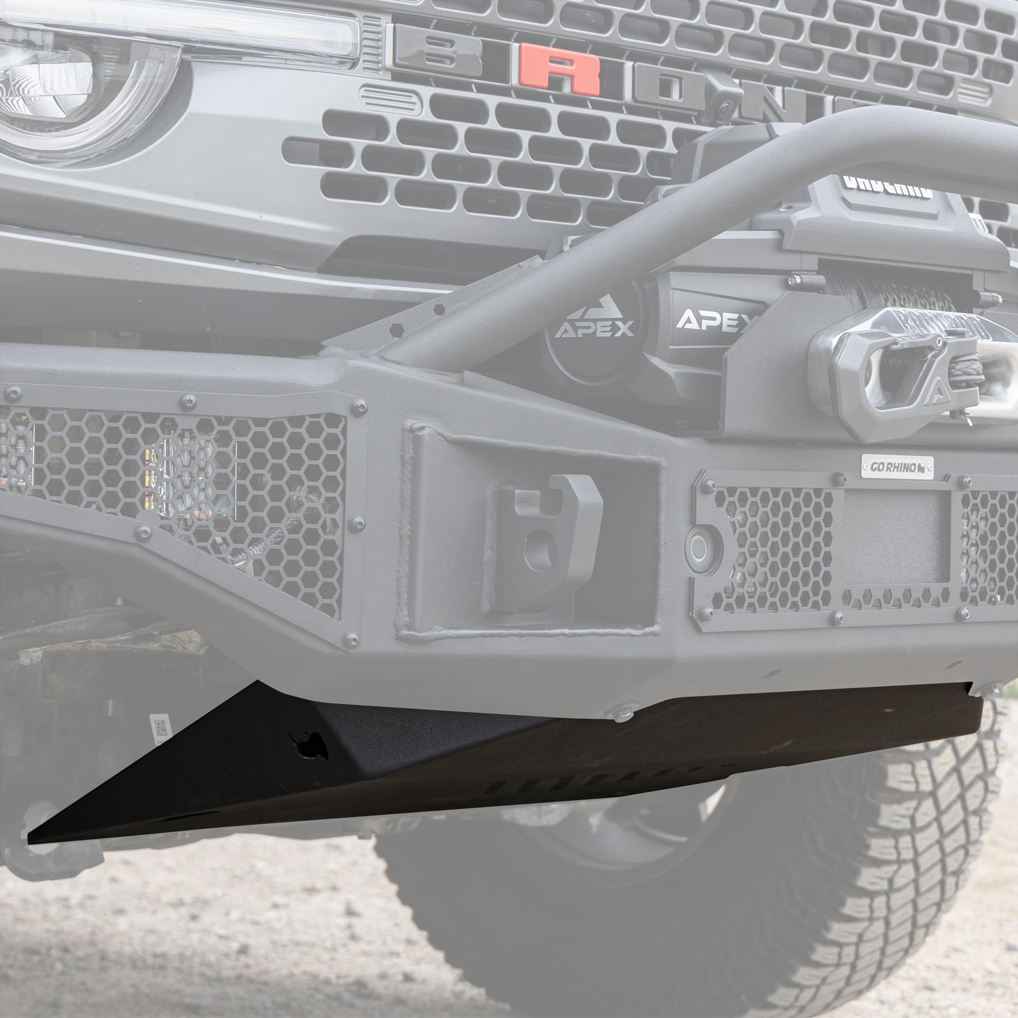Front Bumper Rockline Lower Skid Plate