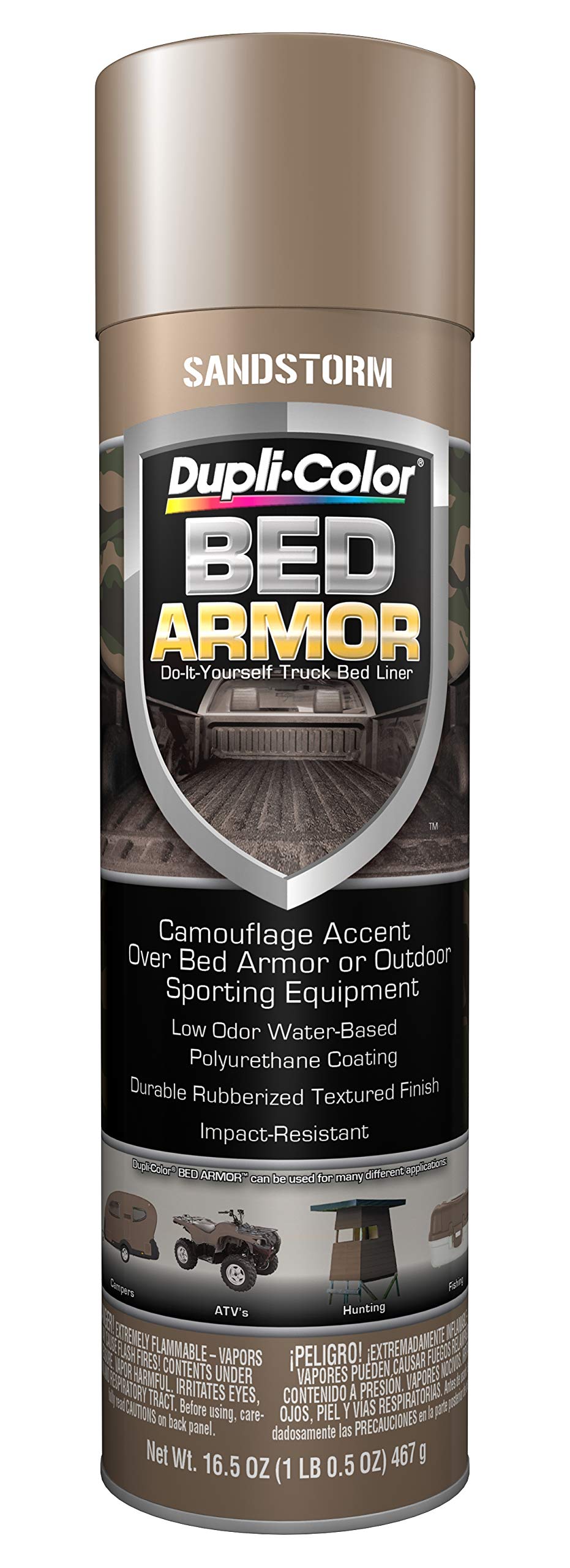 Bed Armor Dupli-Color BAA2030 DIY Truck Bed Liner - Sandstorm - 16.5 oz. Aerosol Can