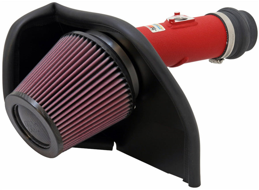 Cold Air Intake System K&N: High-Flow Air-Filter, Increase Performance & Horsepower: Compatible with 2008-2014 SUBARU Impreza WRX STi; 69-8005twr