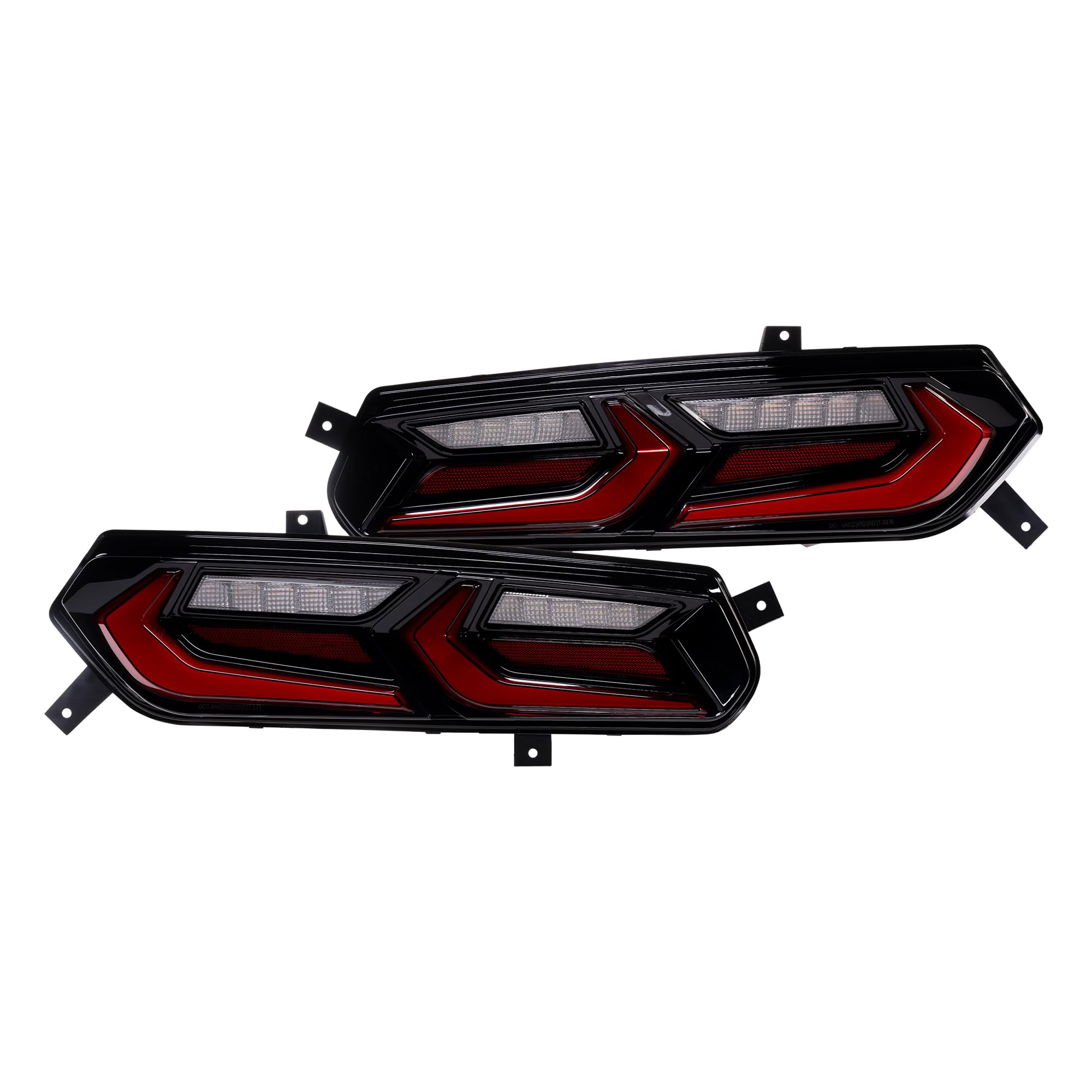 Morimoto XB Red LED Taillights for Chevrolet C7 Corvette 14-19 (LF755)