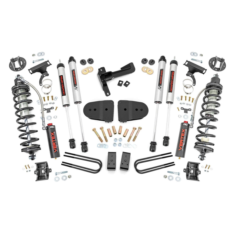 3" Rough Country Coilover Lift Kit for 2023 Ford Super Duty | Diesel - 43657