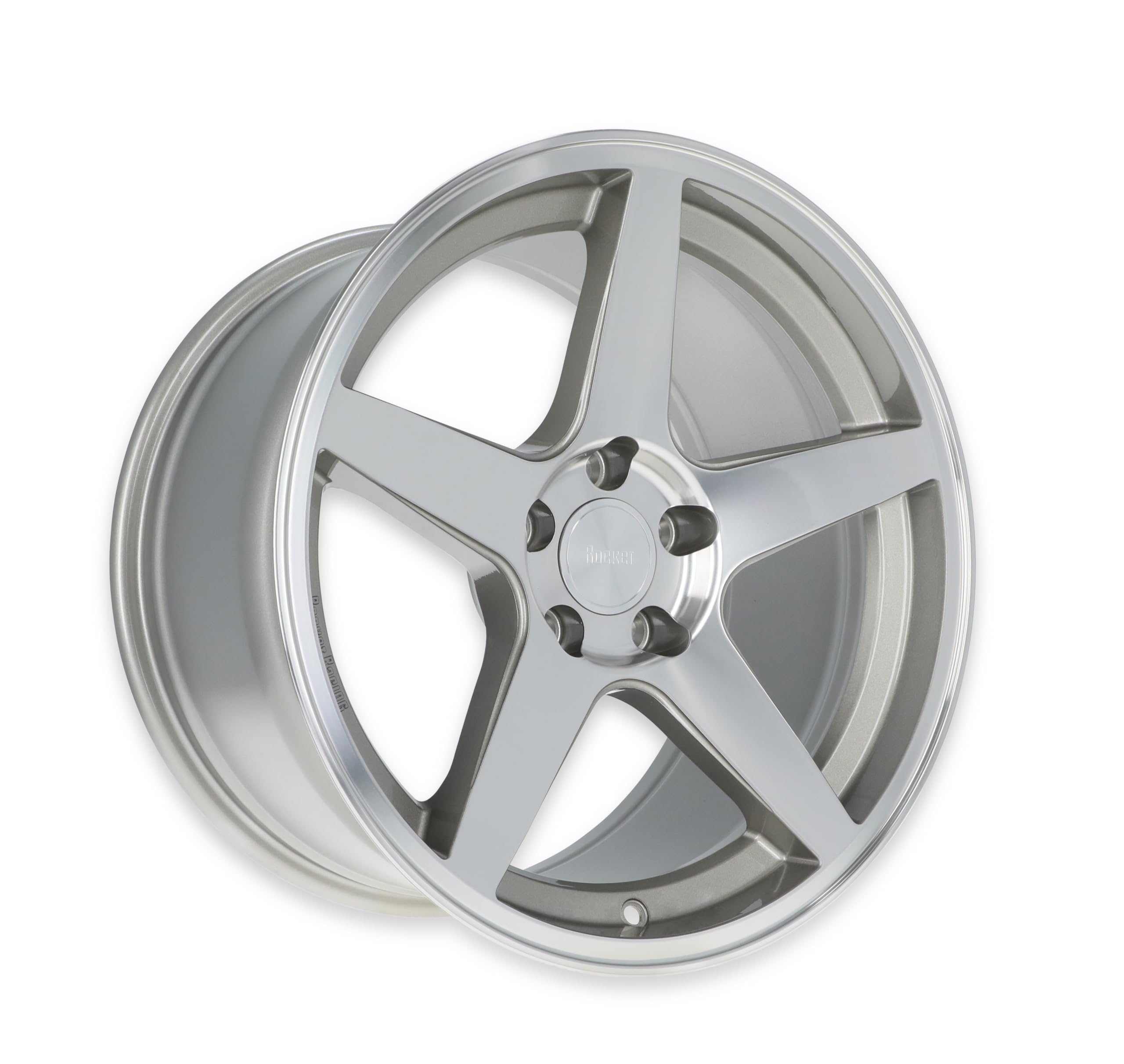 Flare Series Rocket Racing Wheels TTR29-886145-B - Titanium/Machined