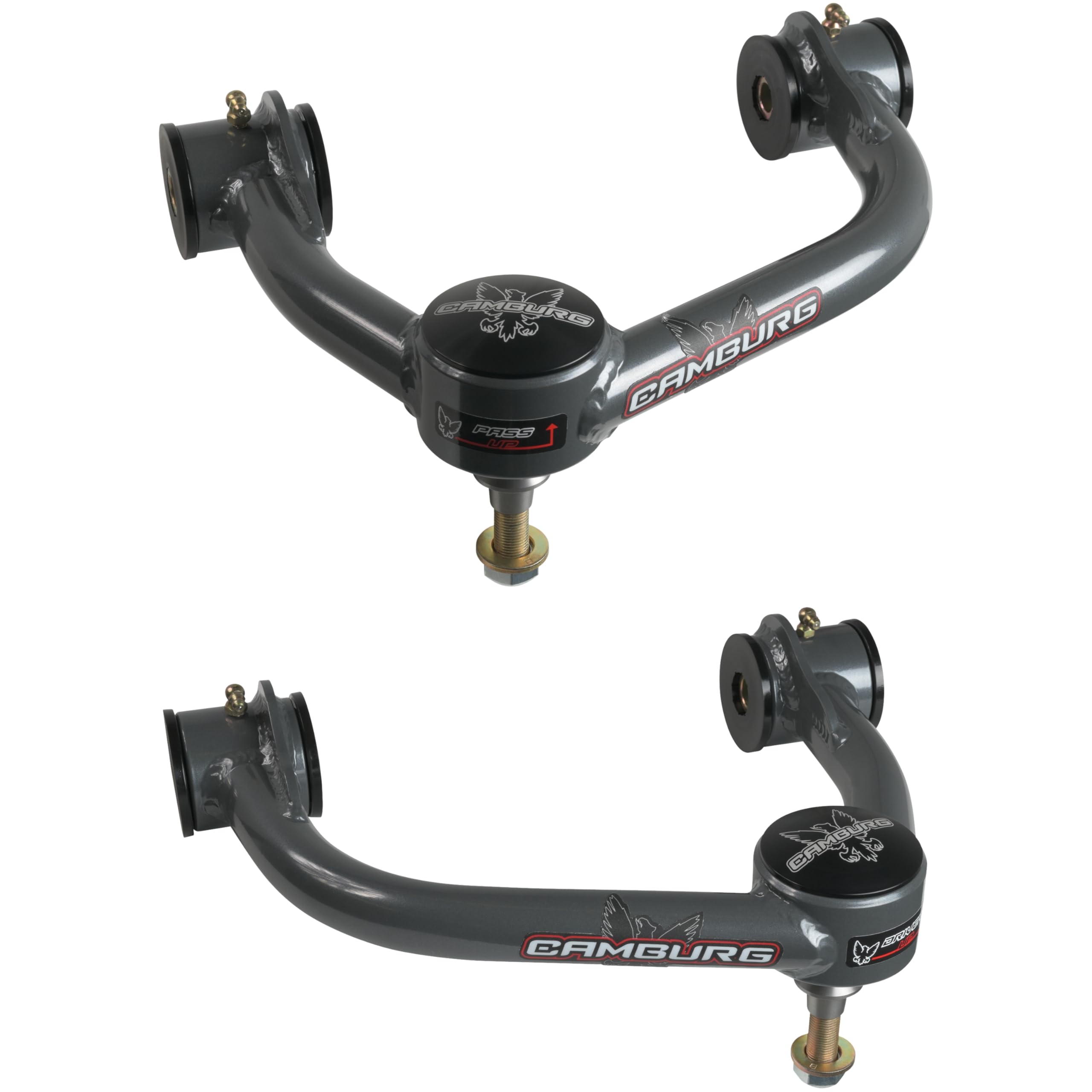 Camburg Front Upper Control Arm Kit Suspension CAM-110187: Compatible with 2009-2020 Ford F-150 (Excludes Raptor)
