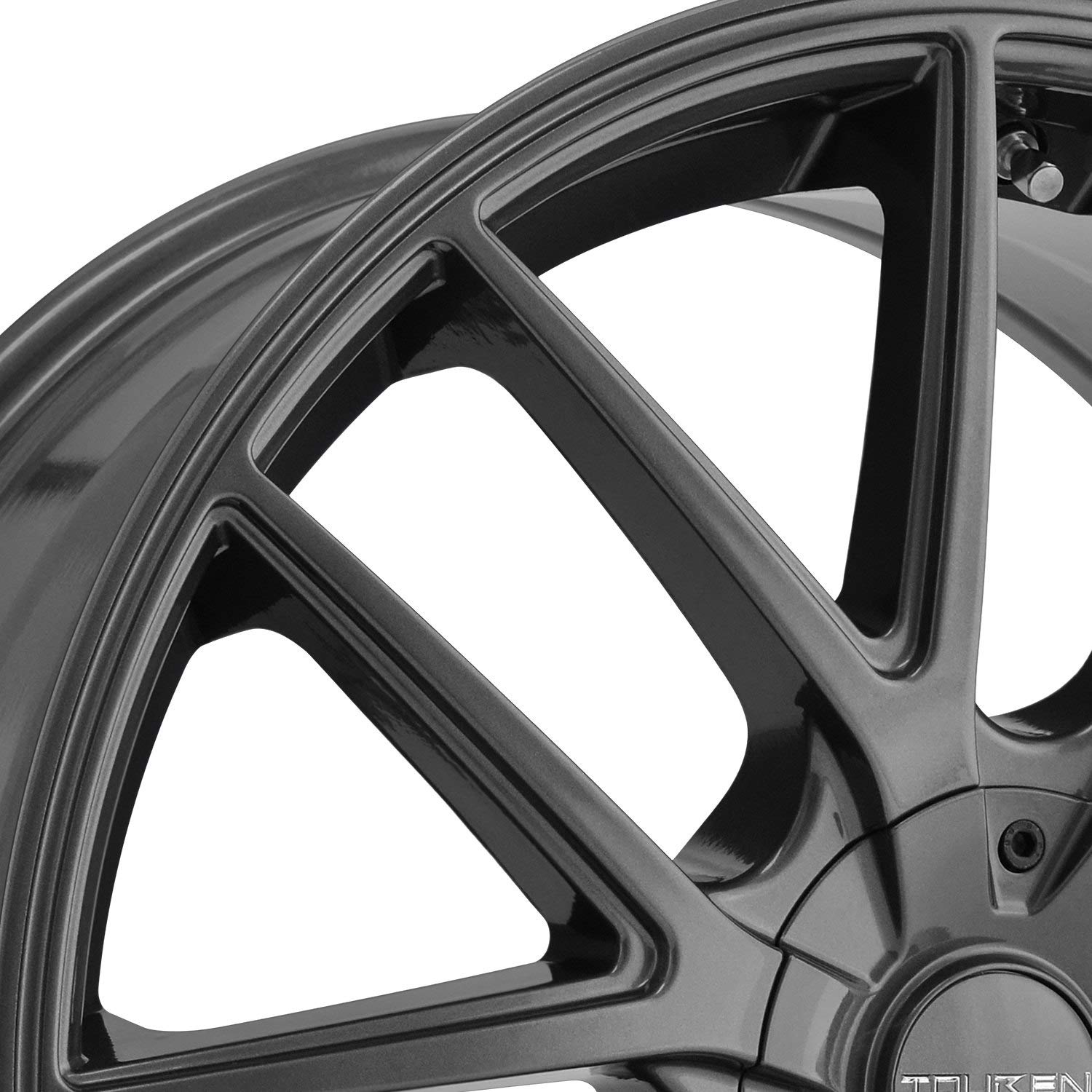 Gunmetal TOUREN TR60 Wheel with Alloy Steel (19 x 8.5 inches /108 x 108 mm, 40 mm Offset)