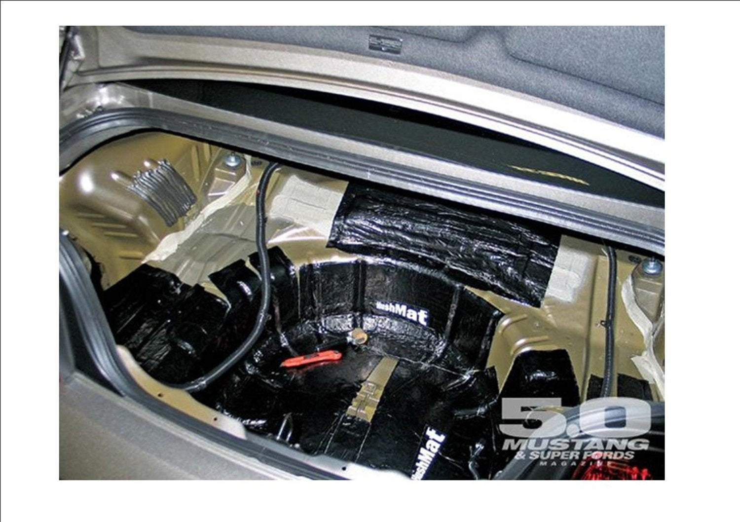 HushMat Sound and Thermal Insulation Kit 650104 (2005-2007 Mitsubishi Lancer Ev 10 - Trunk)