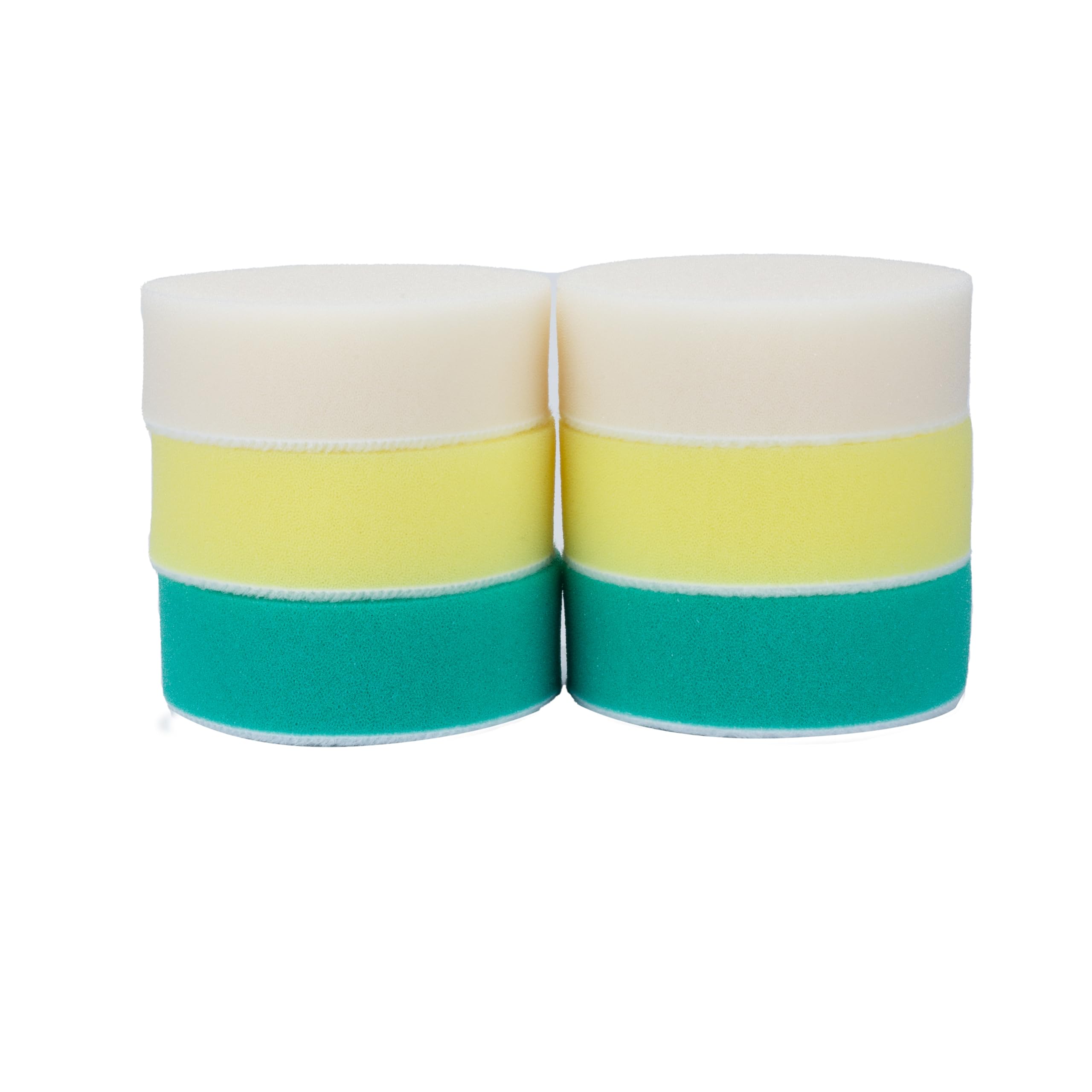 3” Maxshine Hook and Loop Foam Polishing Pads Kit – Specially Designed for Polishing Small Areas, Comes with 6 Pieces of Pads for Cutting, Polishing, Finishing (2 Piece Each)