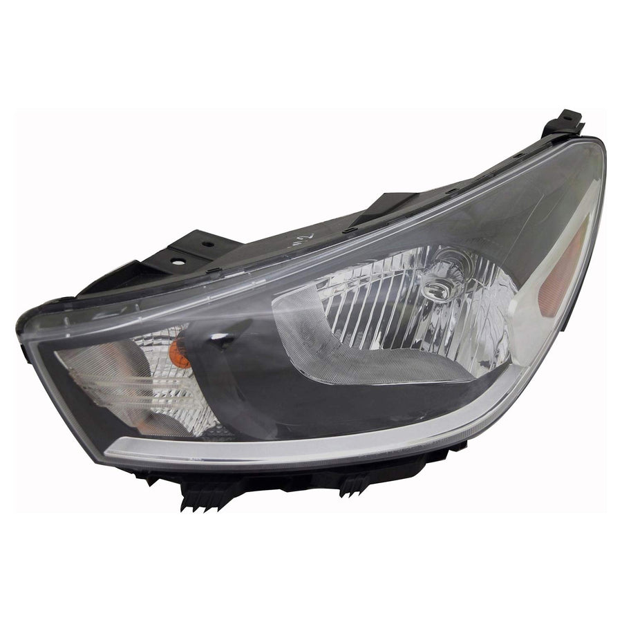 Left TYC Headlight Assembly Compatible with 2018-2020 Kia RIO