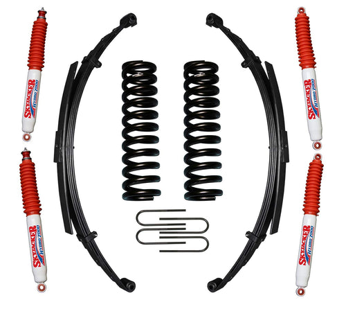 Suspension Lift Kit w/Shock Skyjacker 176BKS-H Incl. Front/Rear Springs Rear U Bolt Kit 6 in. Lift