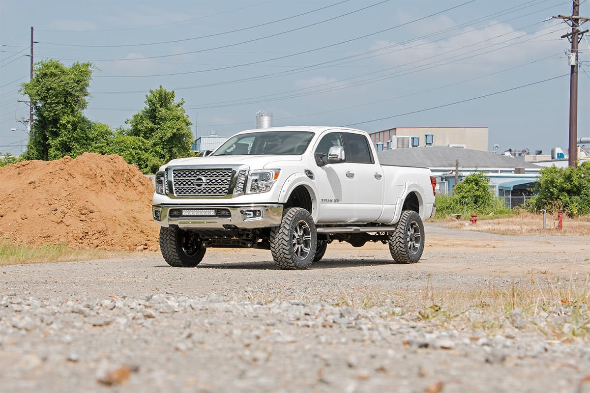 6" Suspension Lift Kit Rough Country for 2016-2024 Nissan Titan XD 4WD - 87730