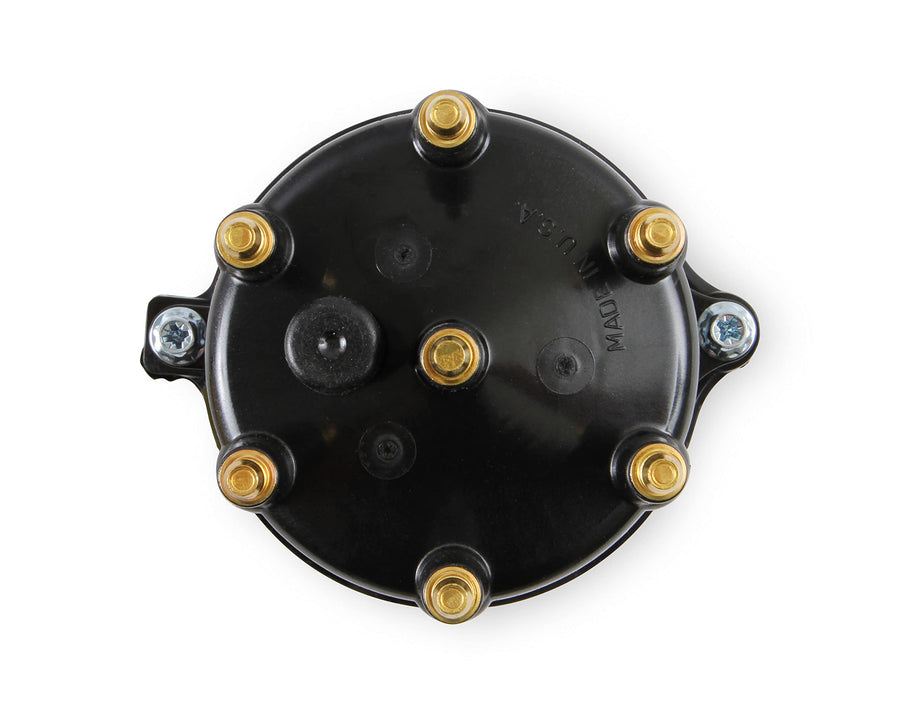 Distributor Cap ACCEL 120330 - Male - HEI Style - Black