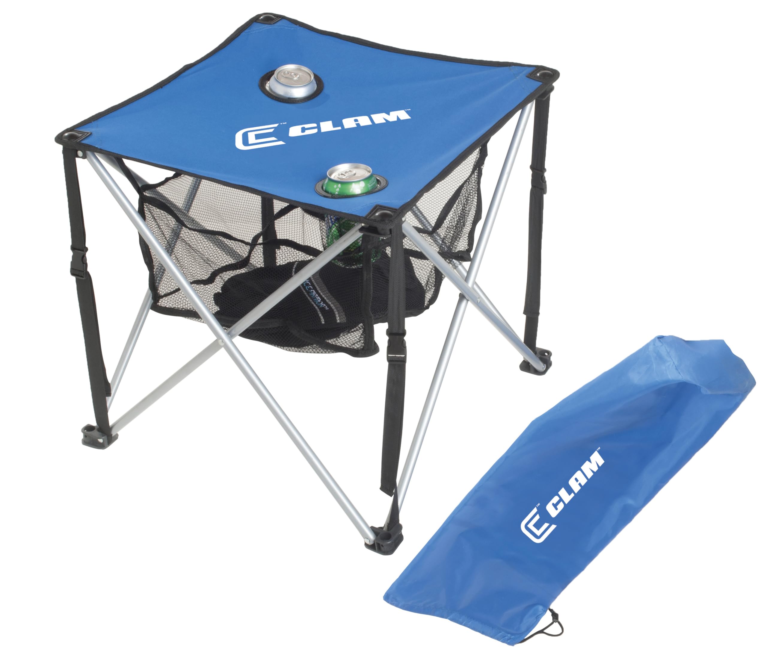 Quick-Pack CLAM 9180 Table - Square with Carry Case