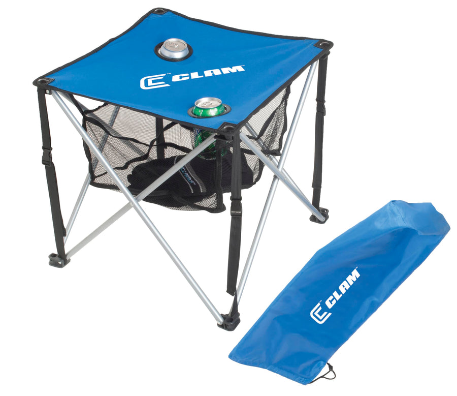 Quick-Pack CLAM 9180 Table - Square with Carry Case