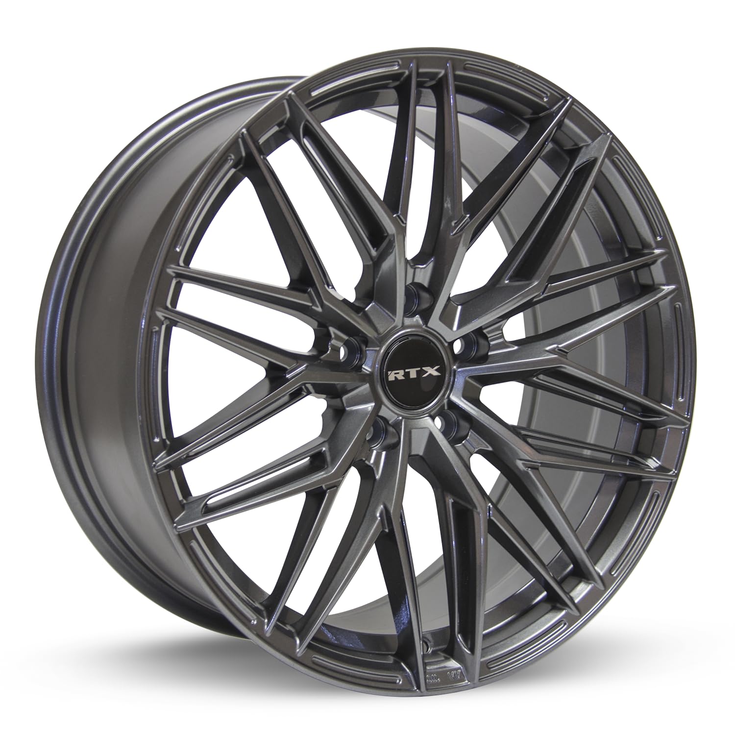 Custom RTX SW20 Wheel - 18x8.5, 45 Offset, 5x114.3 Bolt Pattern, 73.1mm Hub - Gunmetal Rim