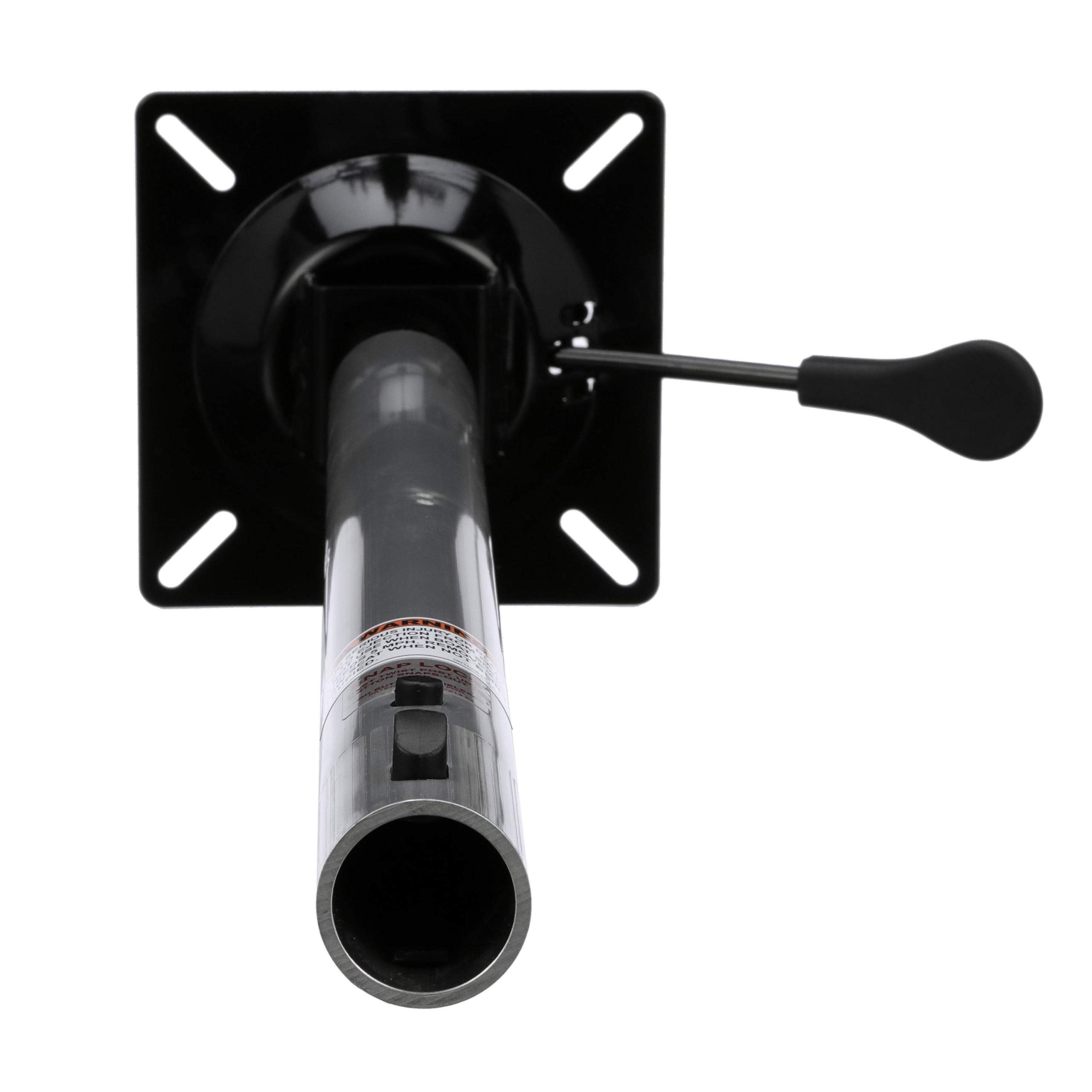 Snap-Lock Attwood SP-39204 1.77-Inch Post, Adjustable Height, 24 to 30 Inches High, Power Pedestal, Integrated Seat Mount