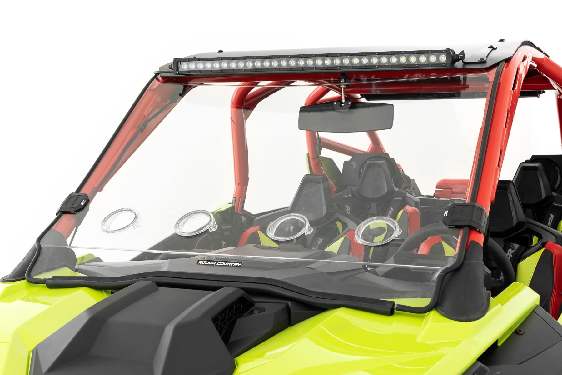 Full Vented Windshield Rough Country for Polaris RZR Pro R - 98202210