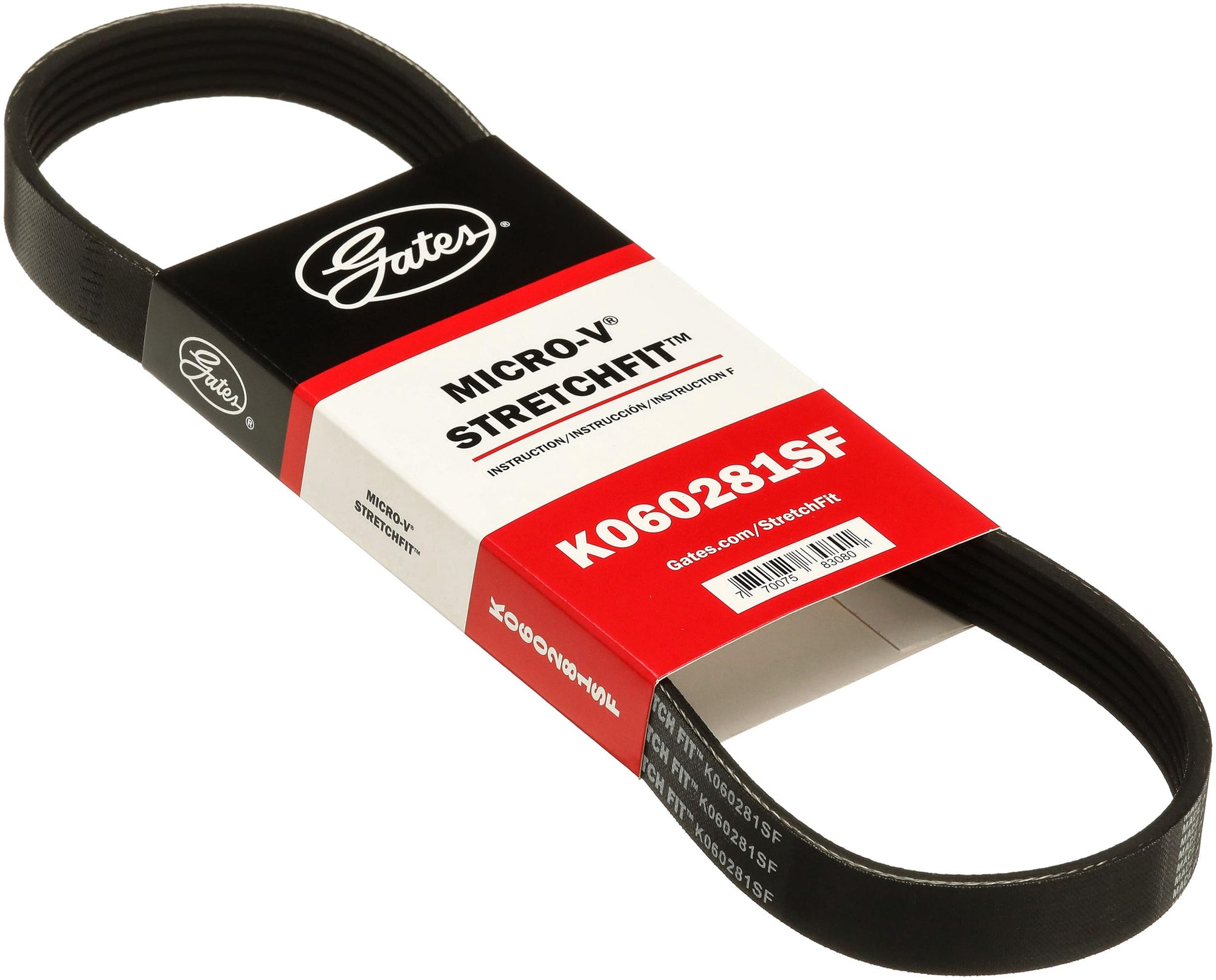 K060281SF Gates Stretch Fit Micro-V Belt