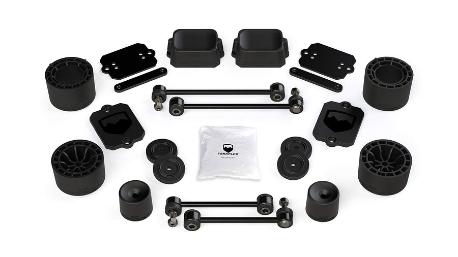 2.5" TeraFlex JL Spacer Lift (4DR Sport/Sahara), 1 Pack