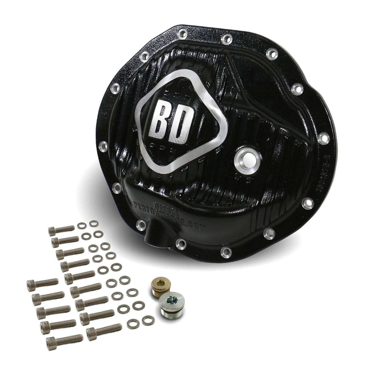 Differential Cover BD Diesel 1061826; Rear; 9.25-14; Incl. Bolts/Differential Cover/Fill Plug;