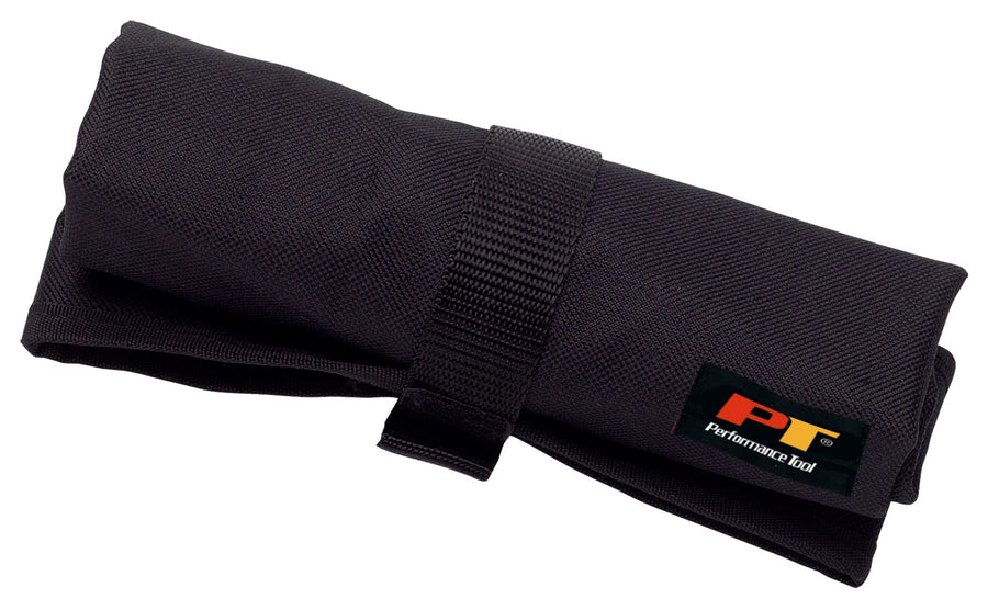 12 Pocket Performance Tool W88990 Heavy Duty Nylon Tool Pouch with Velcro Fastener and Color Sleeve, Ideal for Automotive and Motorcycle Use