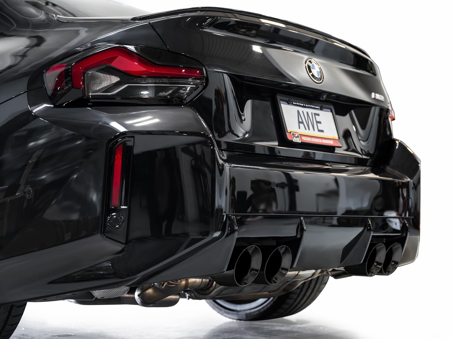 AWE Exhaust for G87 BMW M2 Suite - SwitchPath / Diamond Black
