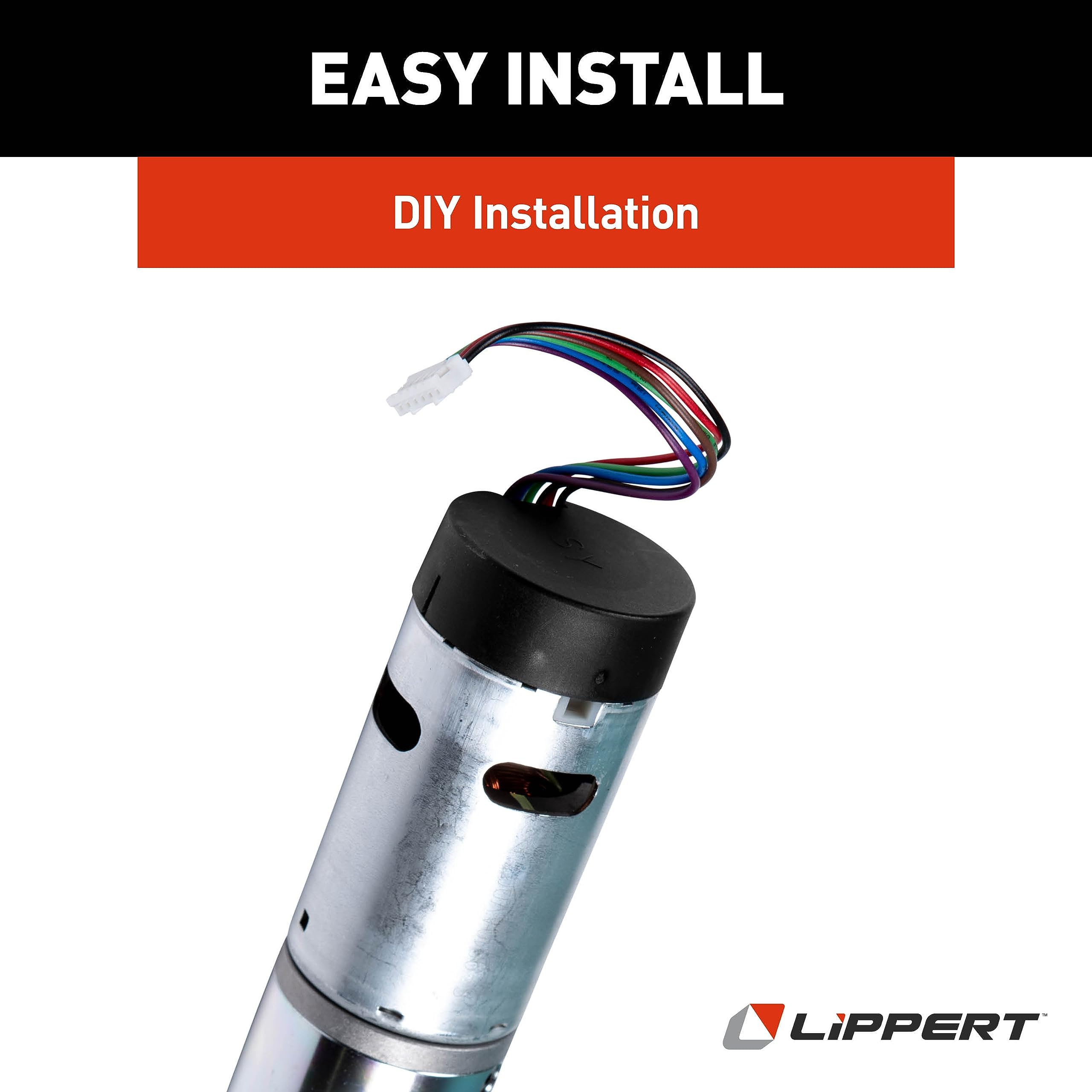 Lippert IG-42 Replacement 10-Millimeter RV In-Wall Slide-Out Motor Assembly, 300:1 Ratio, Improved Function for Slide-outs, Easy, DIY Installation, Exact-Match Component - 236575