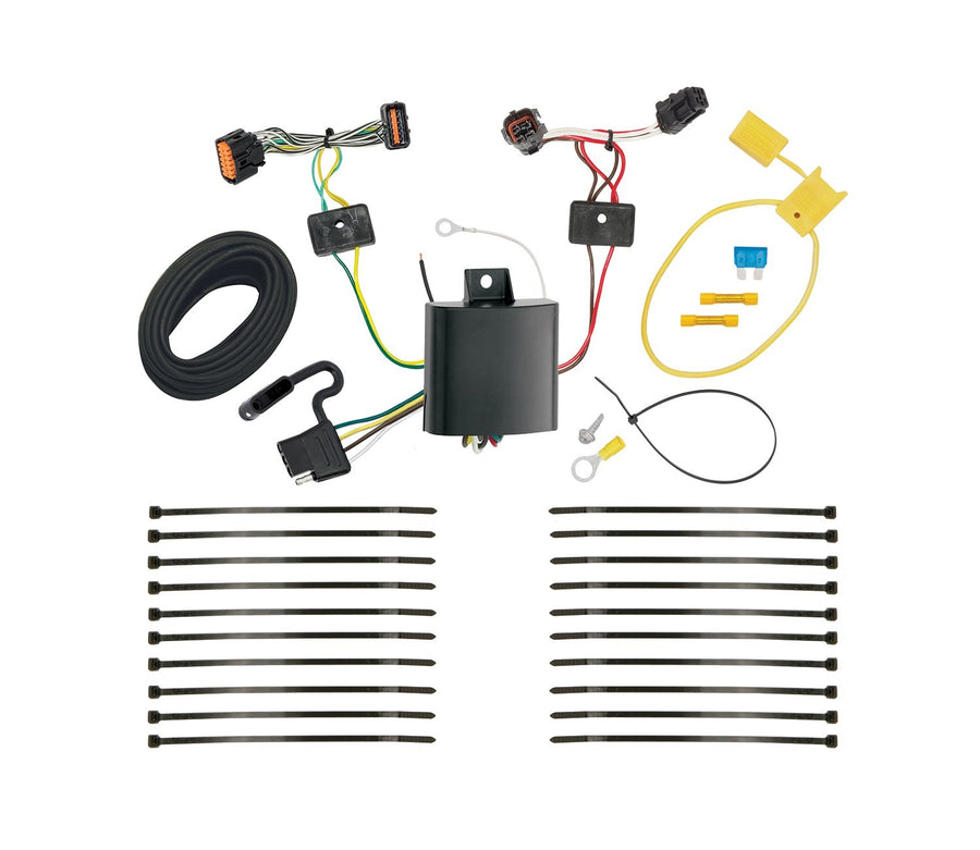 T-One® Tekonsha T-Connector Harness, 4-Way Flat, Compatible with Select KIA Sportage
