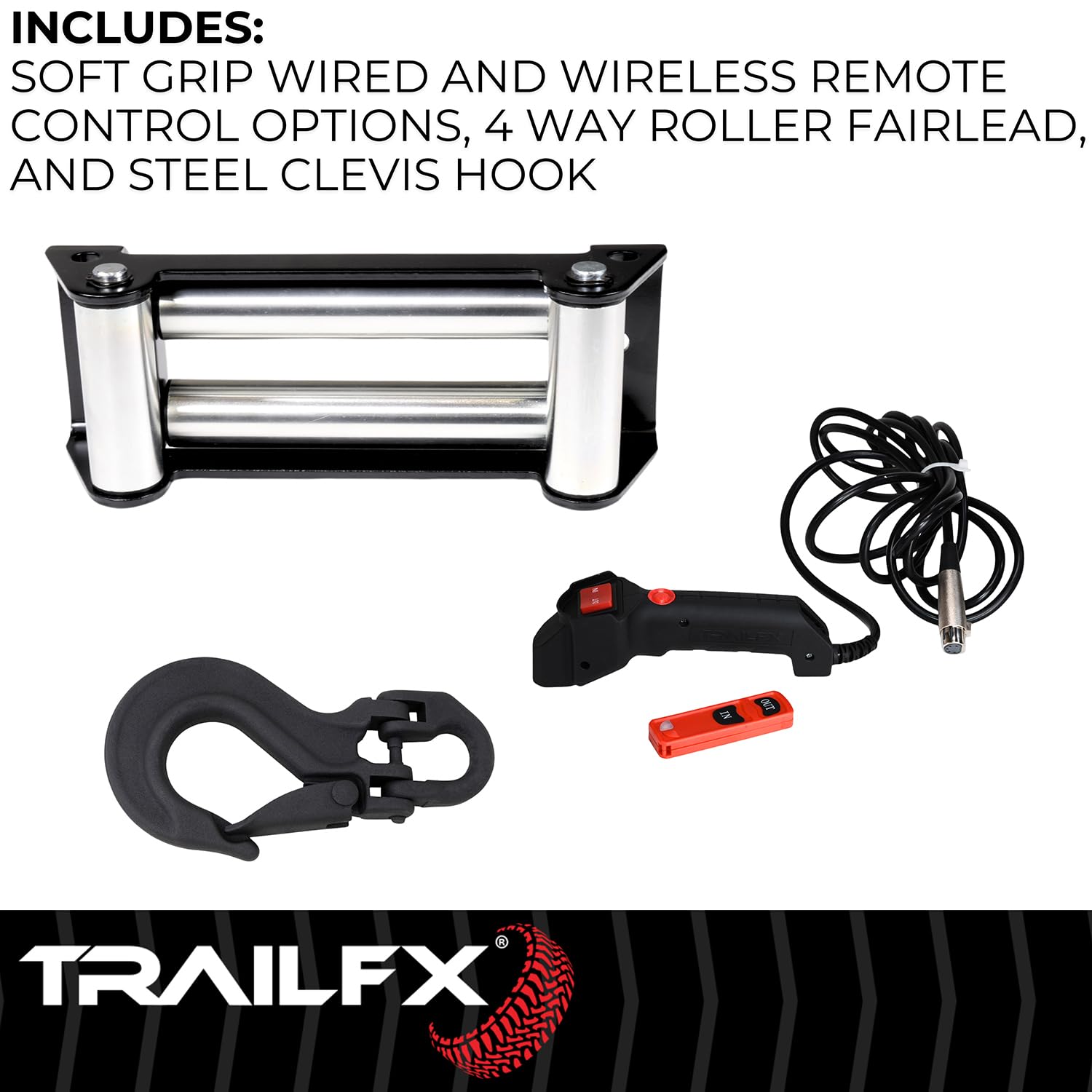 Reflex 2.0 Trailfx WR212B Winch 12k Wire