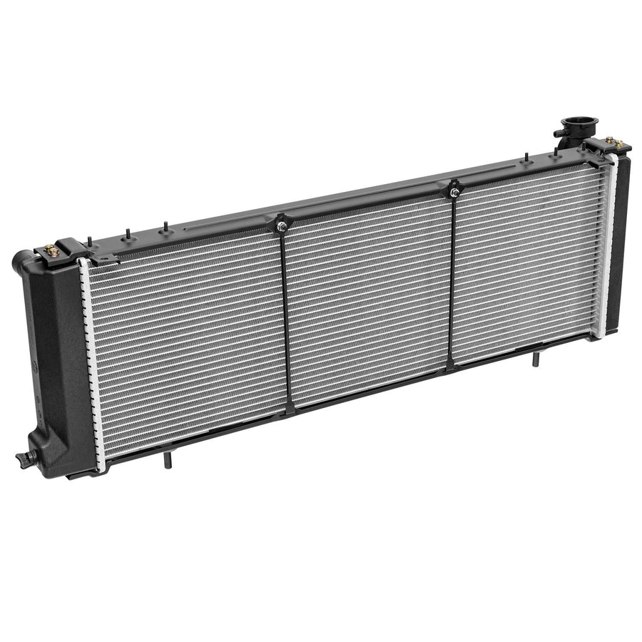 17101.21 | Omix-Ada | Radiator, 1 Row | OE Reference: 52080164AB | Fits 1991-2001 Jeep Cherokee 2.5L / 4.0L