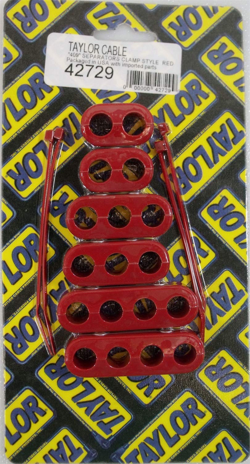 Red Clamp Style Wire Separator Taylor Cable 42729
