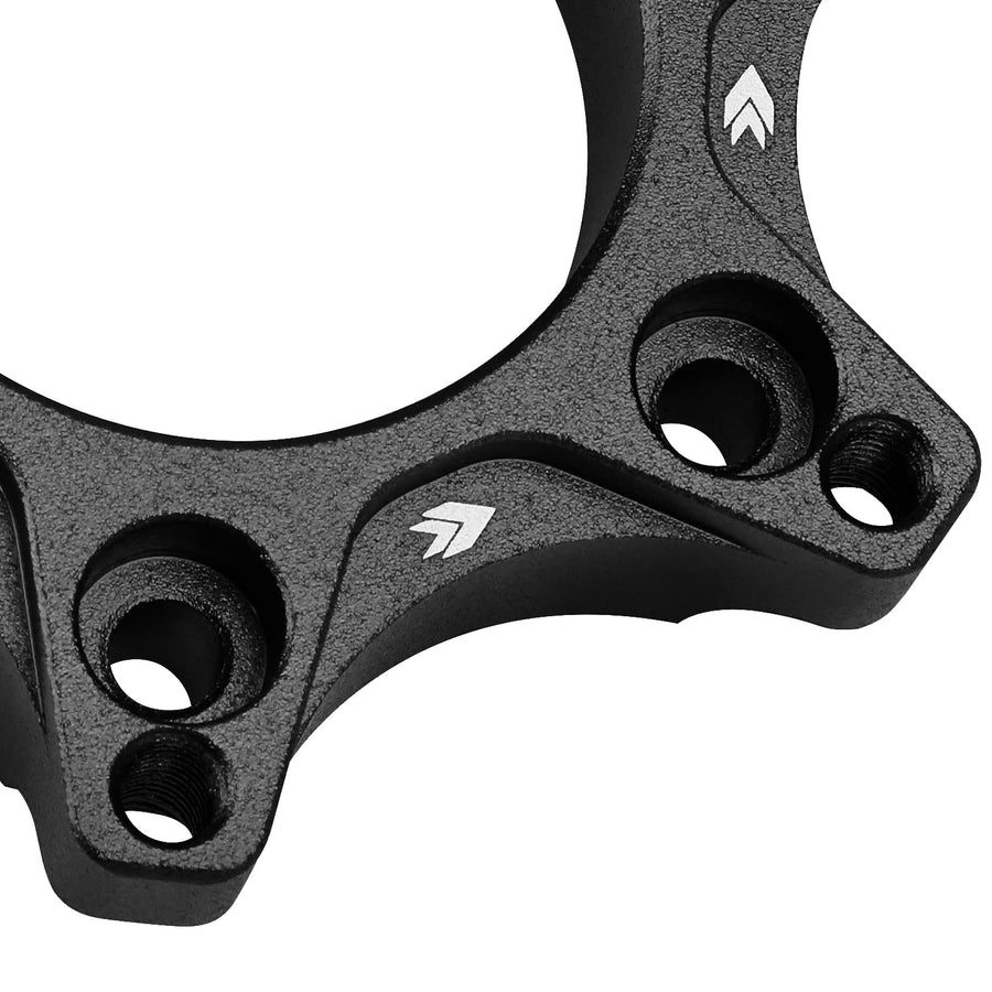 Black NRG Innovations SRK-LOTH-BK Gaming Steering Wheel Hub Adapter Compatible with Logitech G923 G29 G920 G27, 6 X 70mm Bolt Pattern