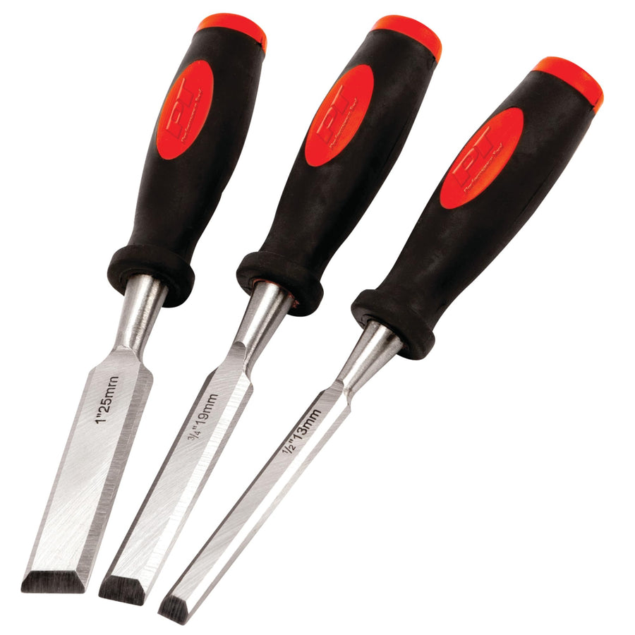 W5372 Performance Tool Wood Chisel Set, 3-Piece