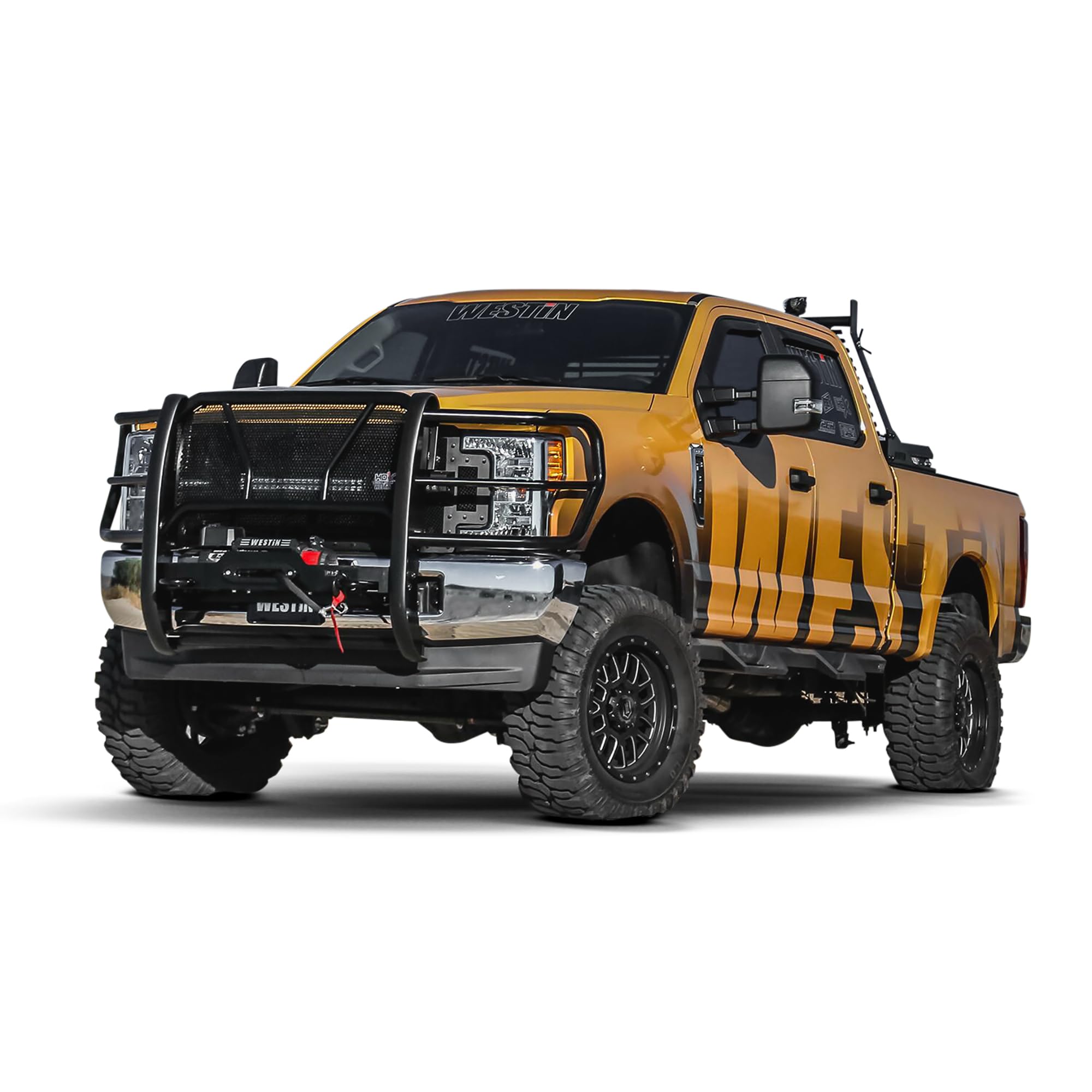 57-93905 Westin HDX 1-Piece Winch Mount Grille Guard fits 2017-2019 F250 F350