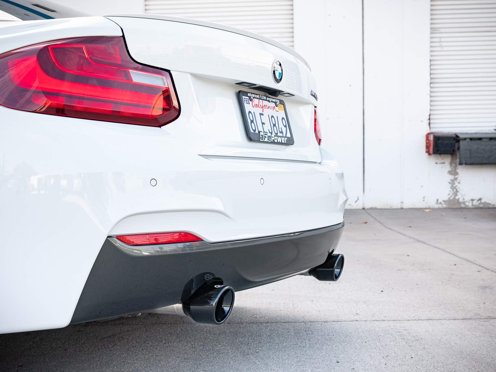 MACH Force-XP aFe Power 3 IN to 2-1/2 IN 304 Stainless Steel Cat-Back Exhaust Black