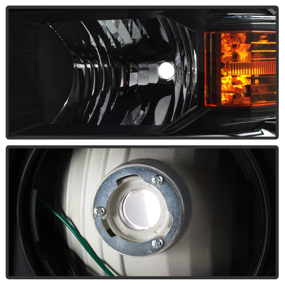 OEM Style Xtune Headlight (HD-JH-CS14-OEBK-L) (POE)