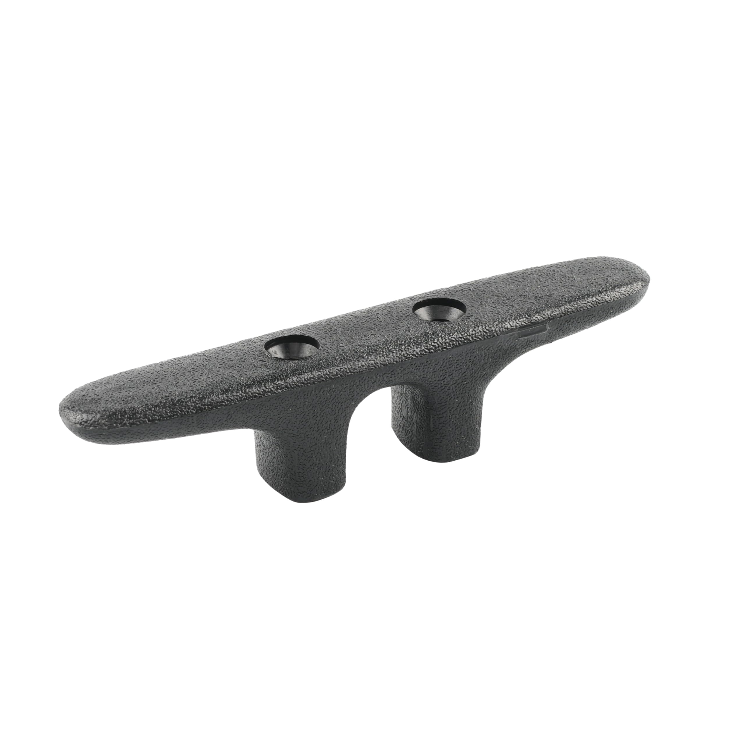 Black Nylon Cleats Whitecap 3433BP, Pair - 4-1/4" Length