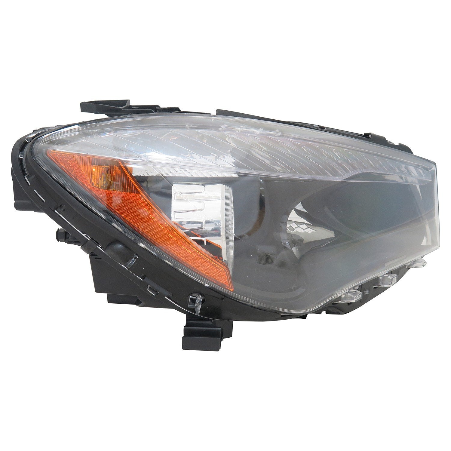 Right TYC Headlight Assembly Compatible with 2014-2017 Mercedes Benz CLA class