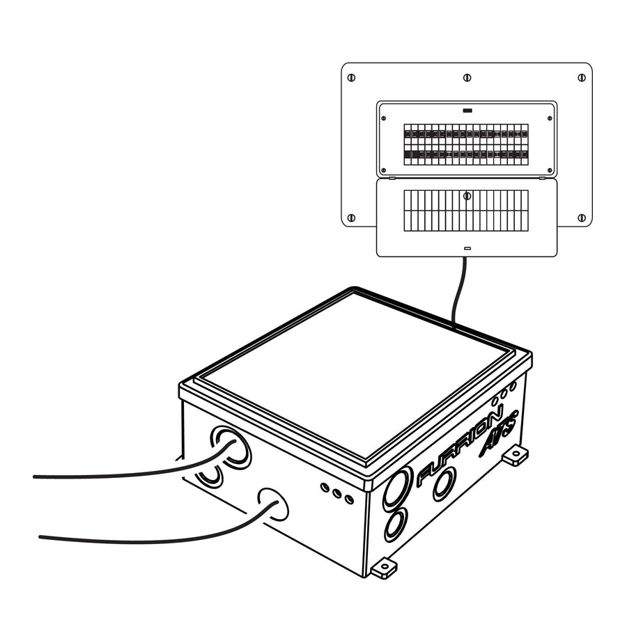 Furrion 50 Amp Automatic Transfer Switch for RV to changeover between 125/250Volt AC power sources